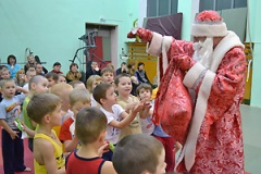 Новогодние соревнования в ДЮСШ «Олимпия»