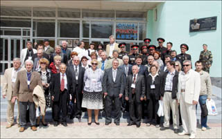 Участники юбилейных мероприятий